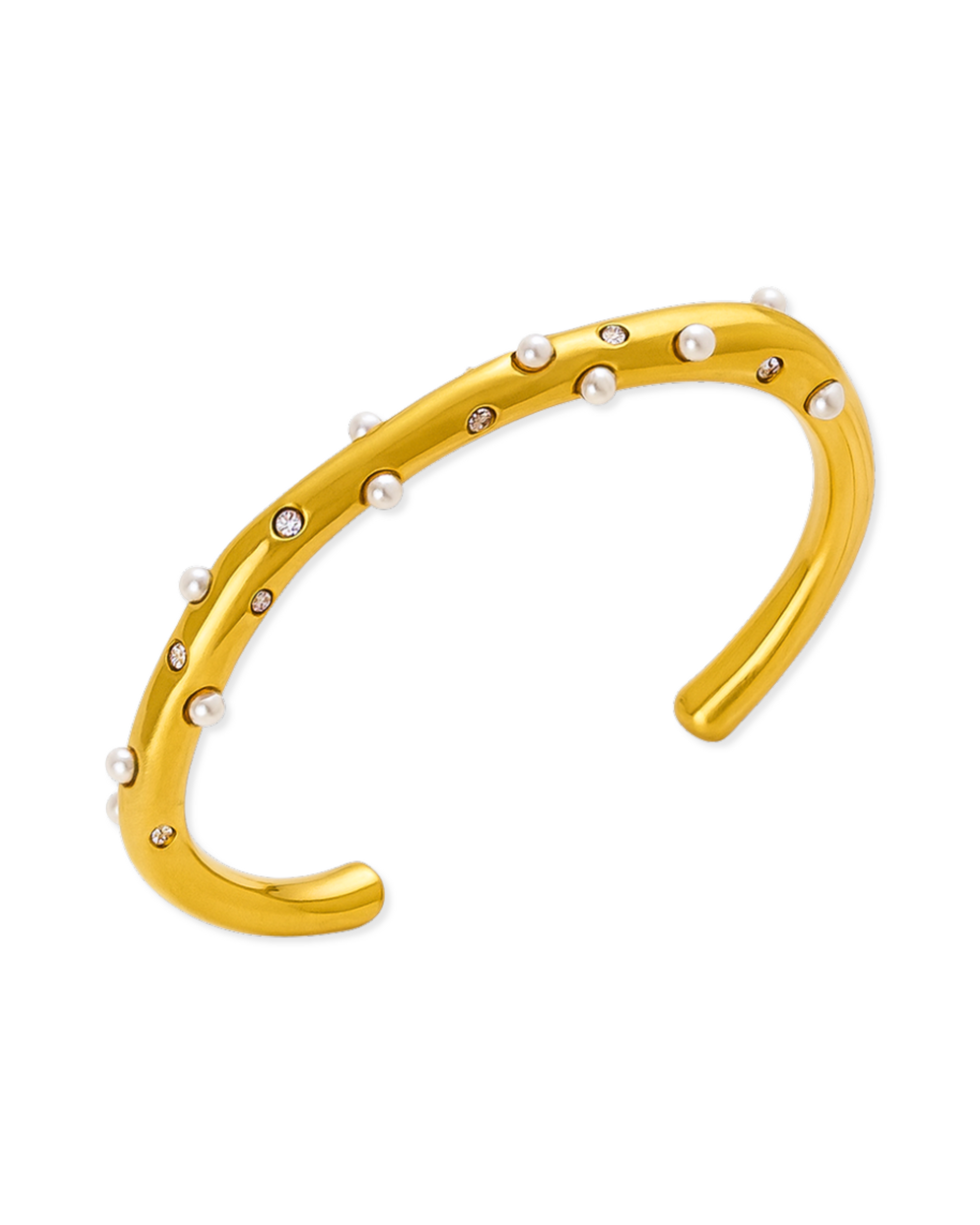Solstice Gold Bangle Bracelet