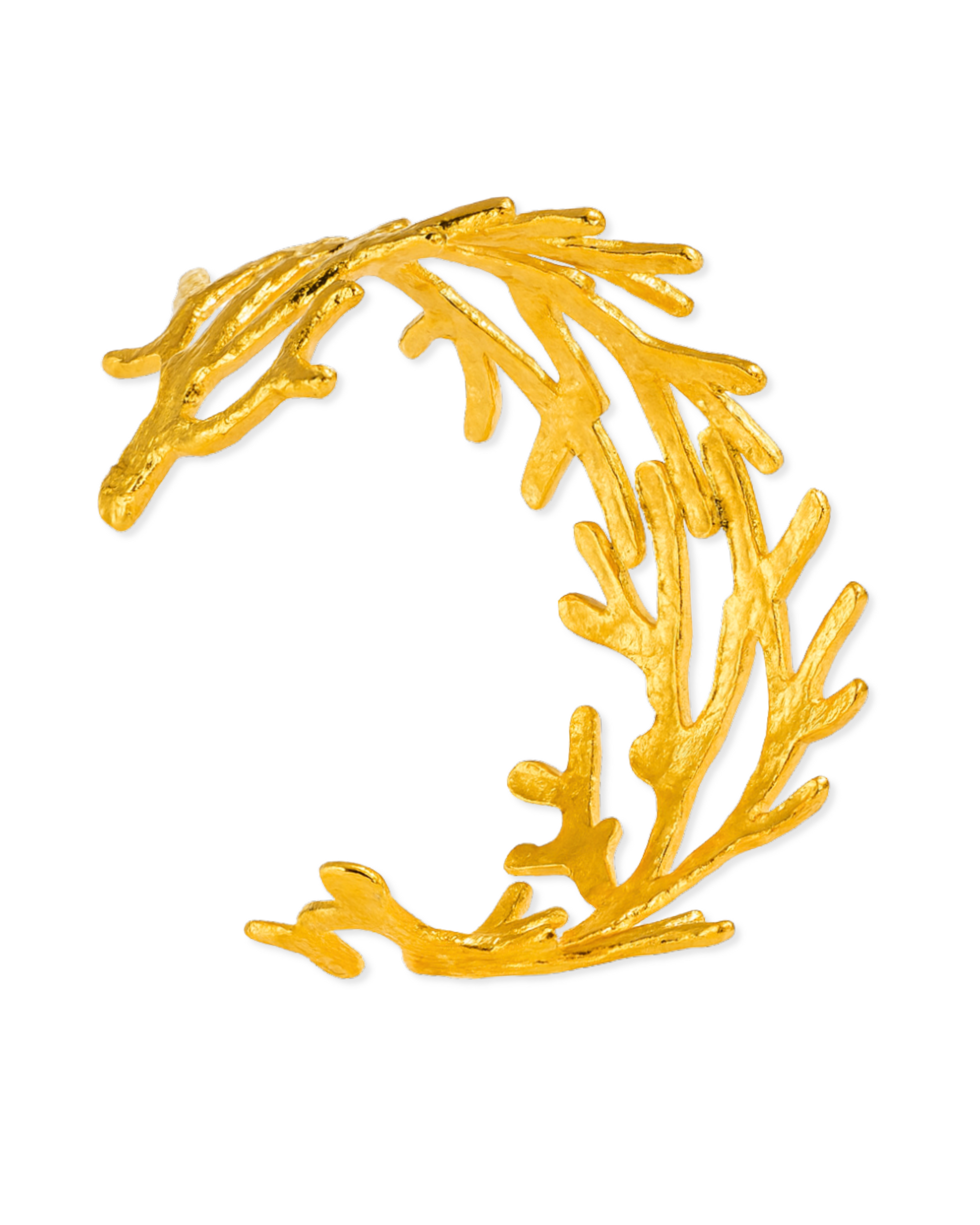 Serene Gold Bangle Bracelet