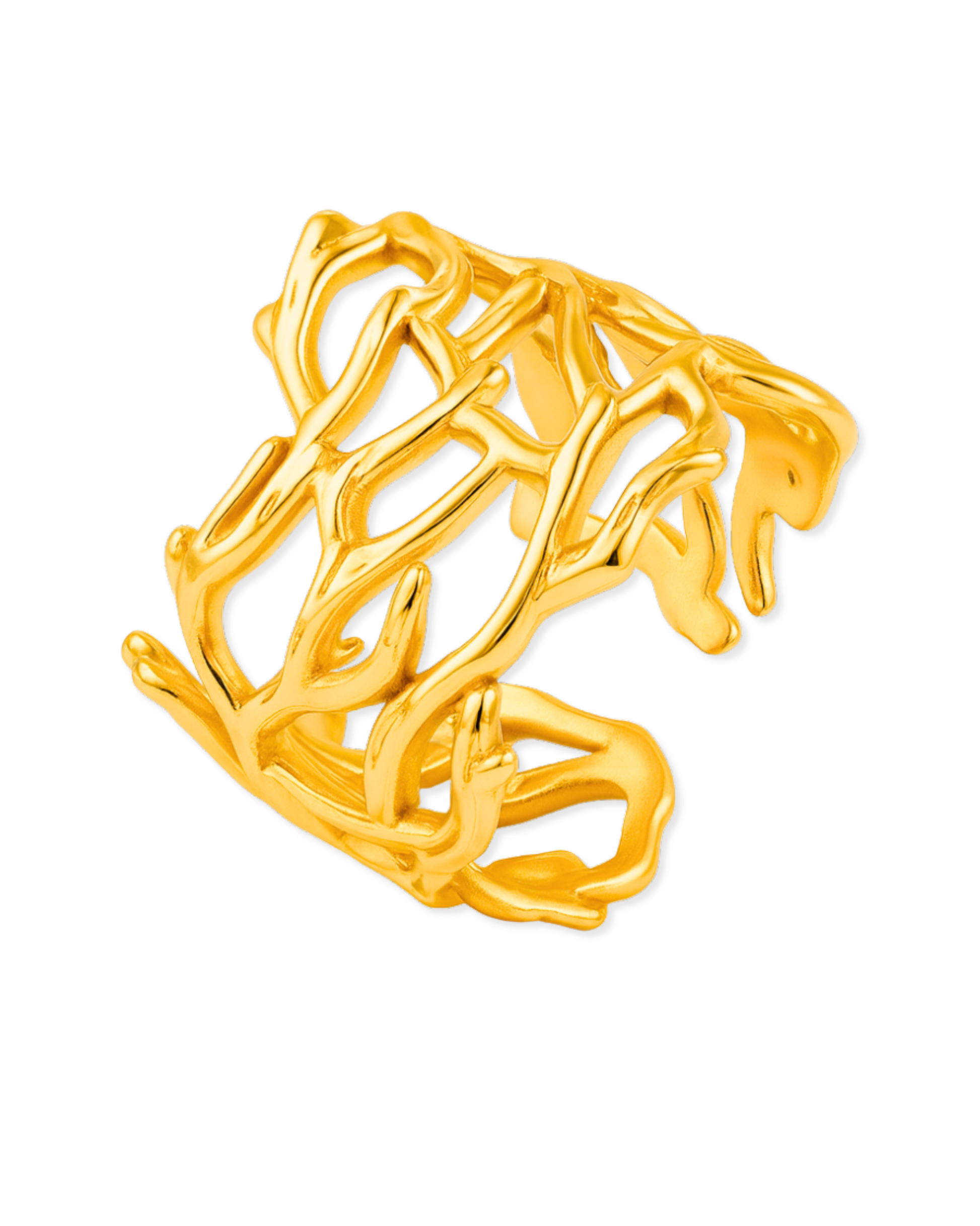 Serene Gold Ring