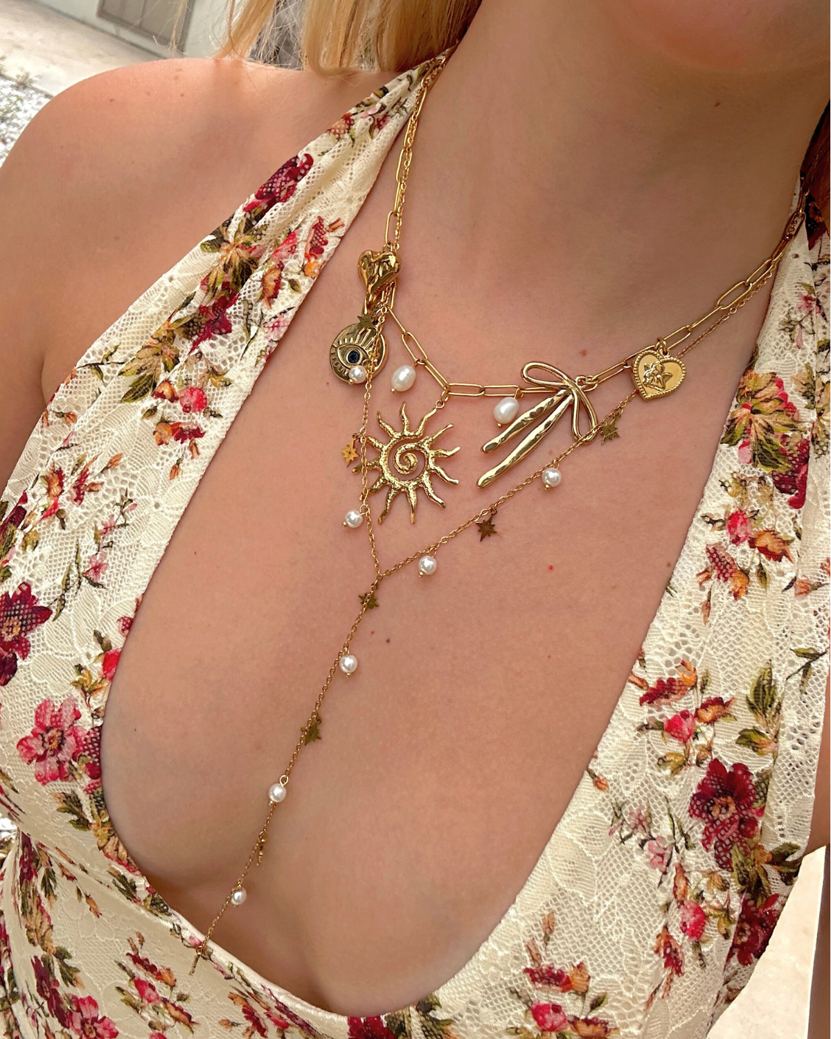Ophelia Charm Necklace