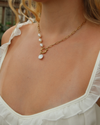 Opal Pearl Necklace