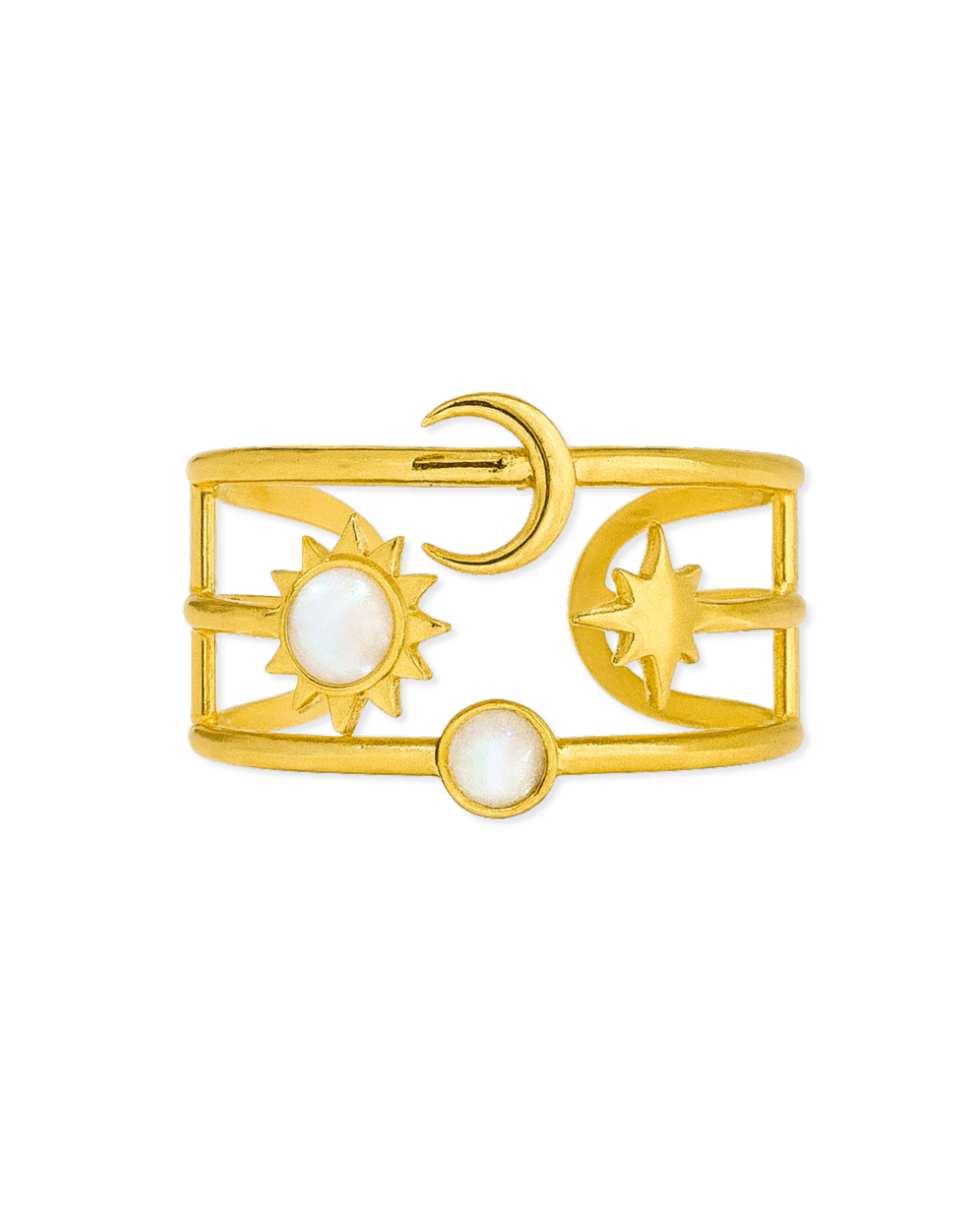Soluna Adjustable Gold Ring
