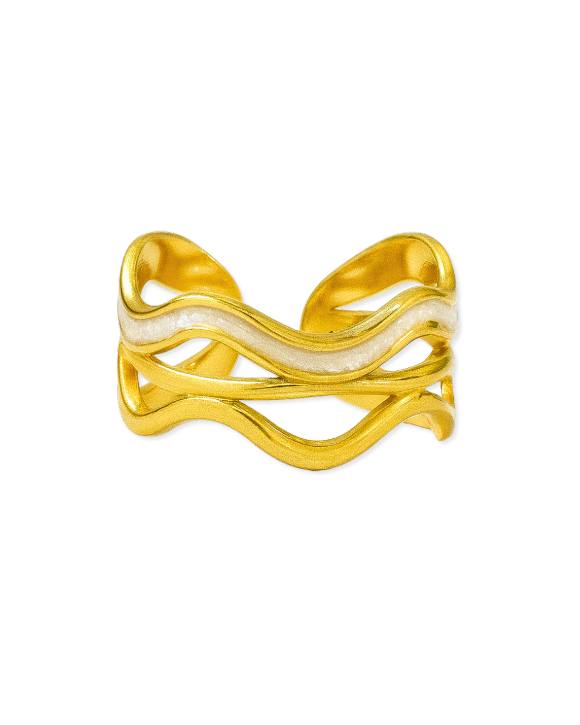 Mare Dorata Adjustable Ring