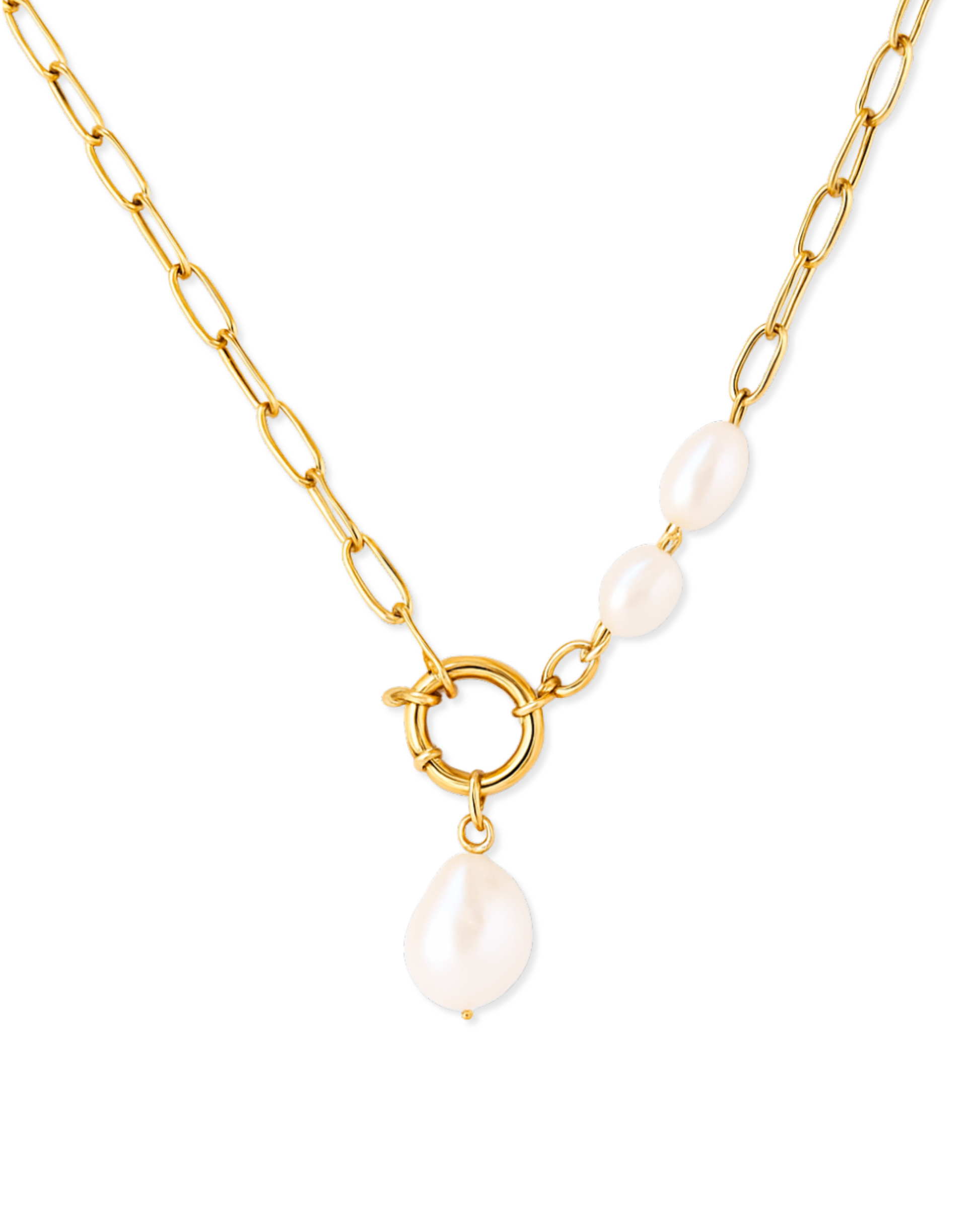 Opal Pearl Necklace