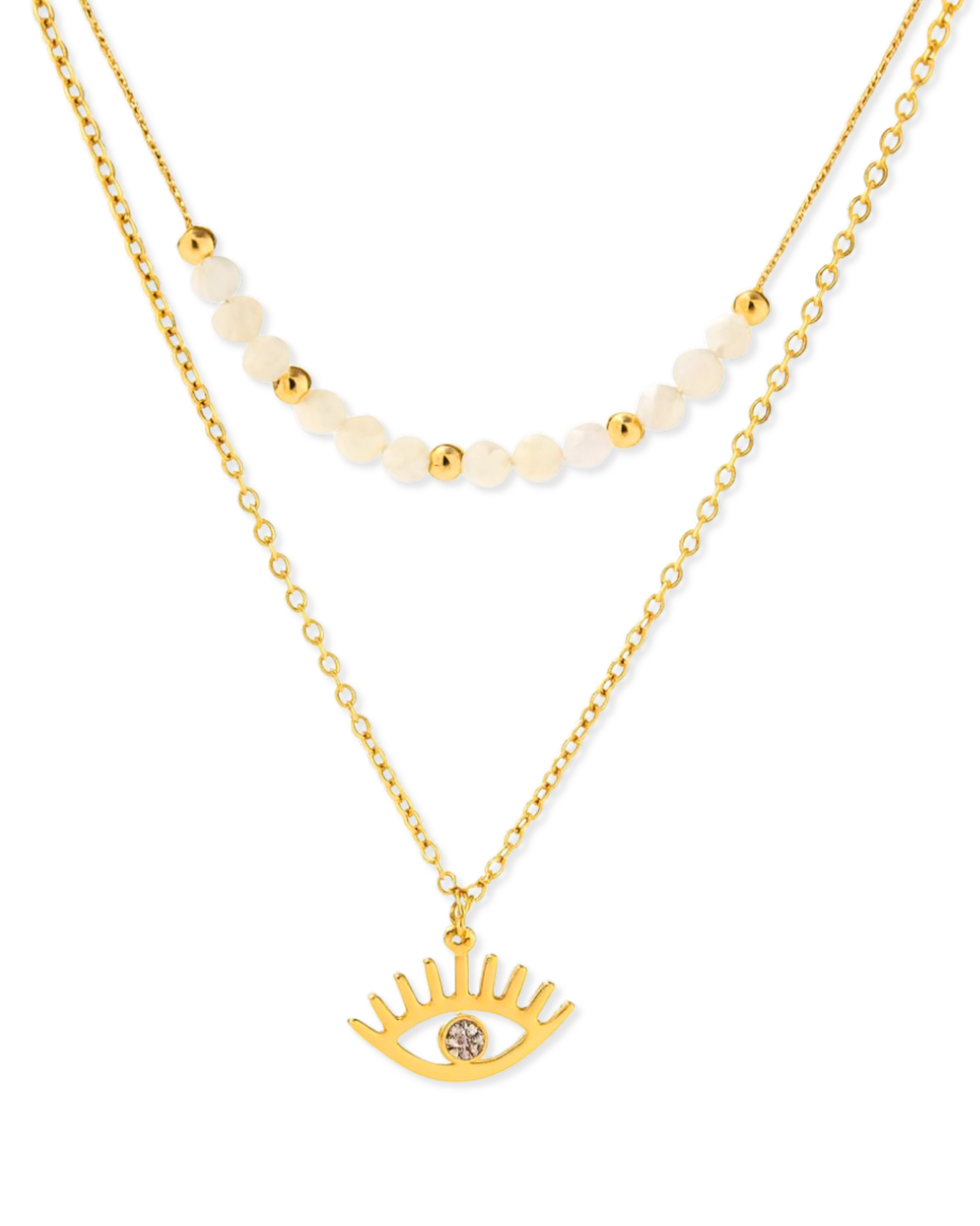 Eye Layered Necklace