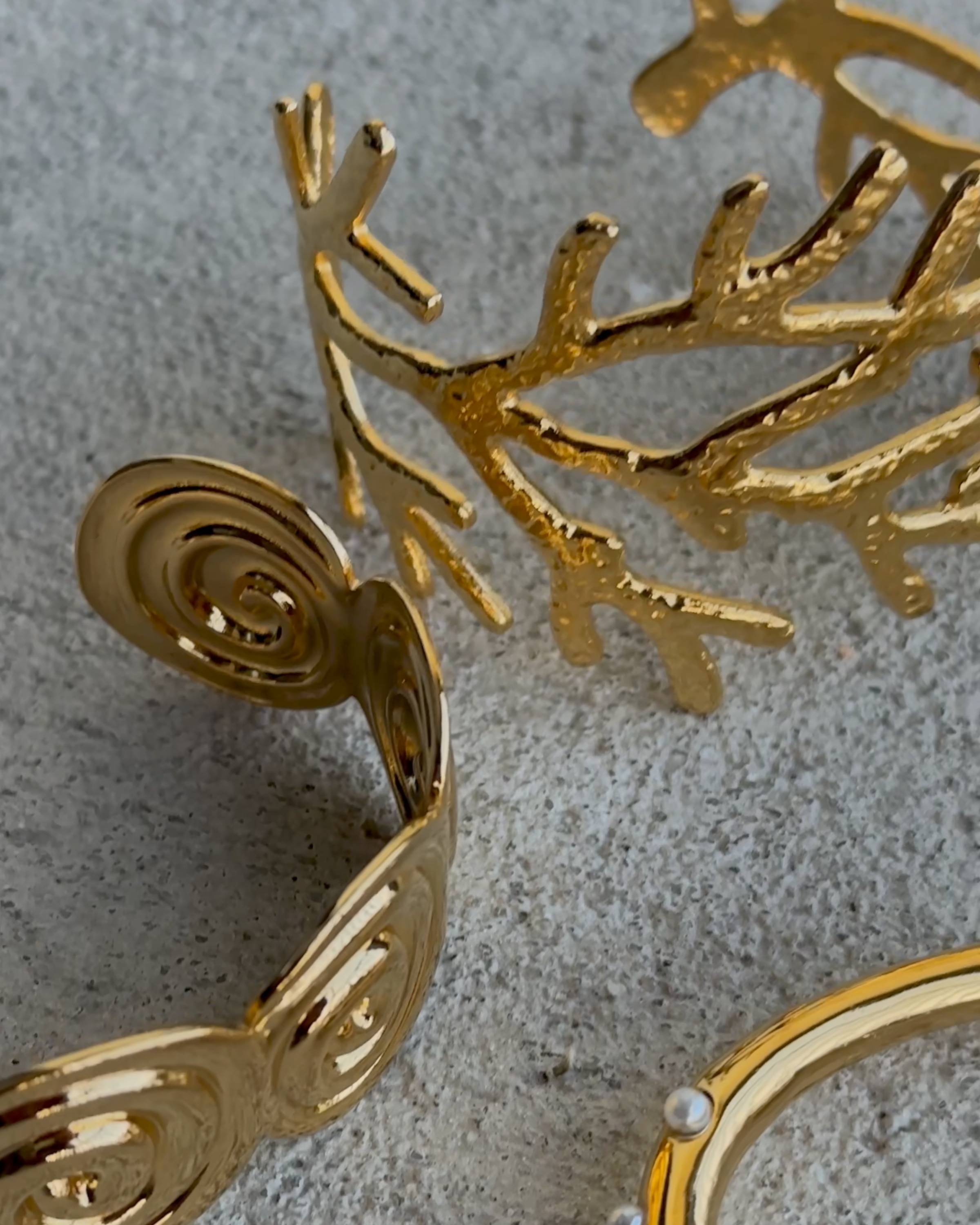Eterna Gold Bangle Bracelet
