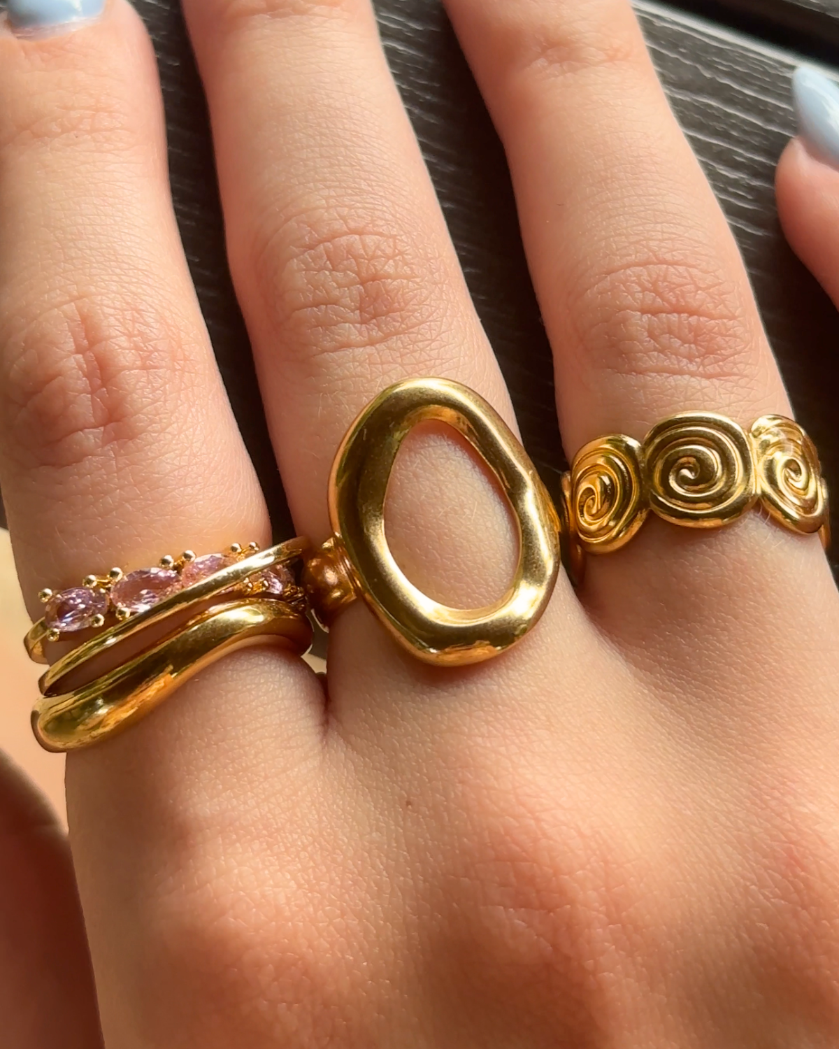 Roselle Gold Ring