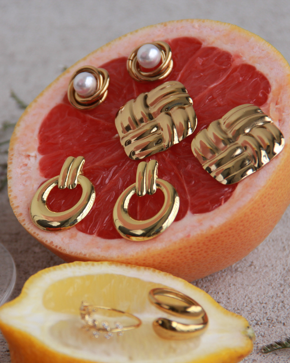 Dayana Gold Earrings