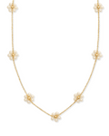 Giselle Pearl Flower Necklace
