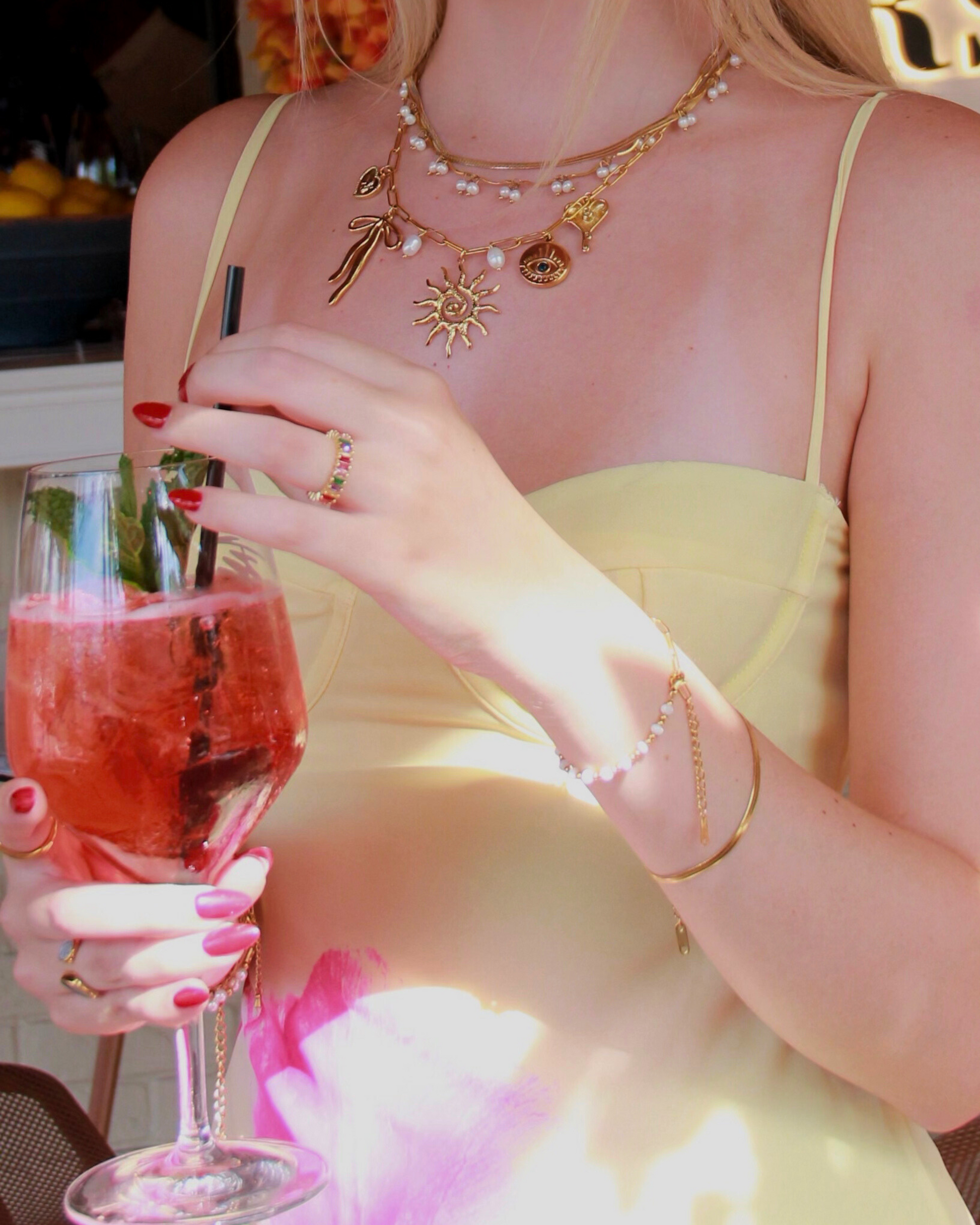 Ophelia Charm Necklace