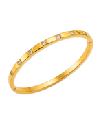 Alura Gold Bangle Bracelet
