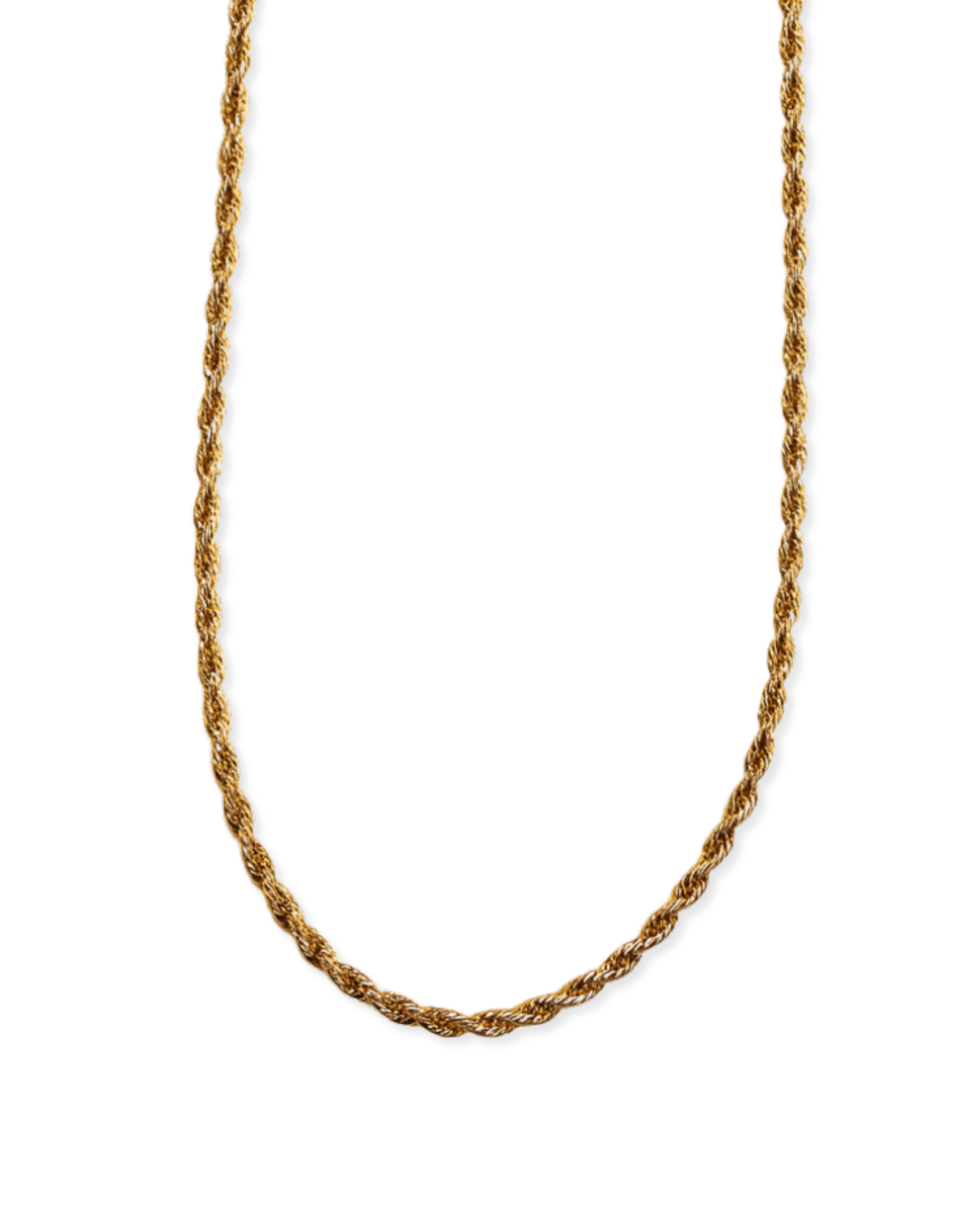 Selene Twist Gold Necklace