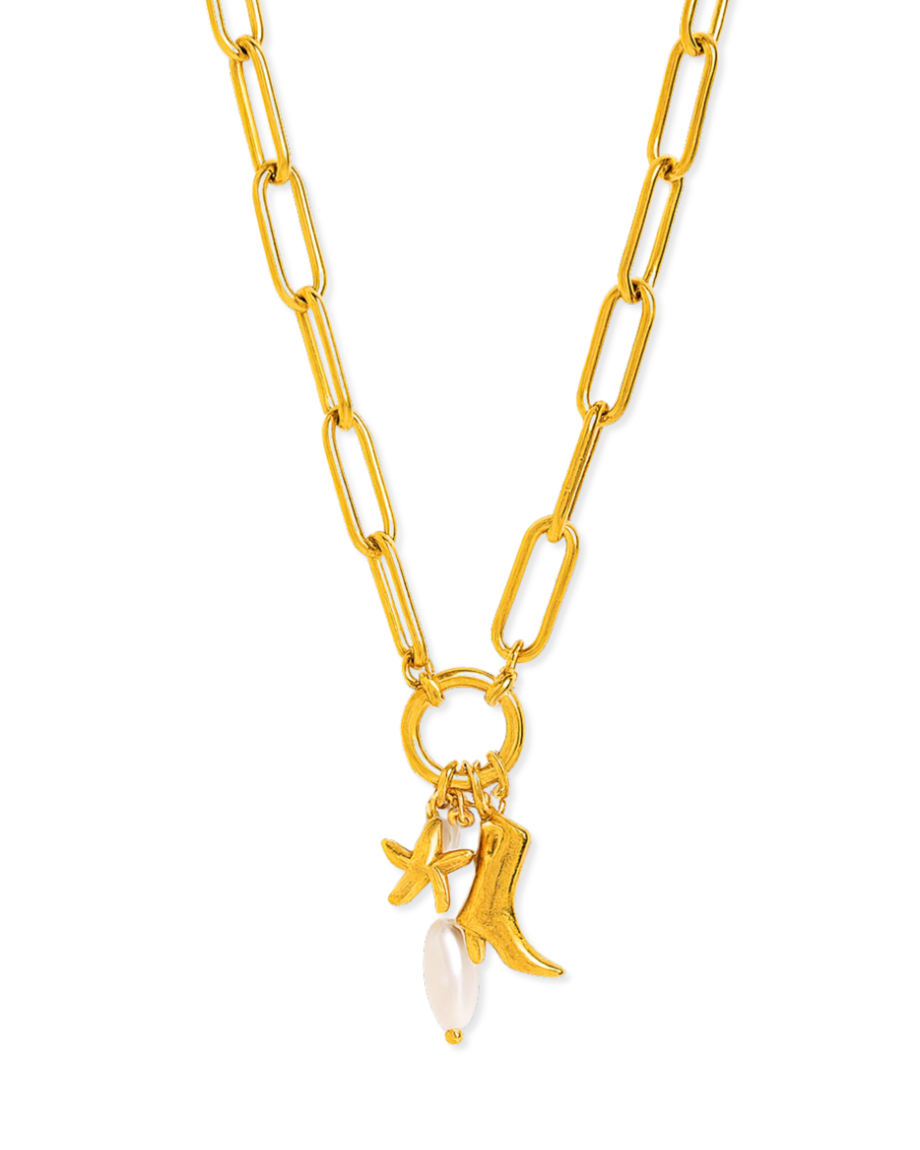 Cowgirl Gold Necklace