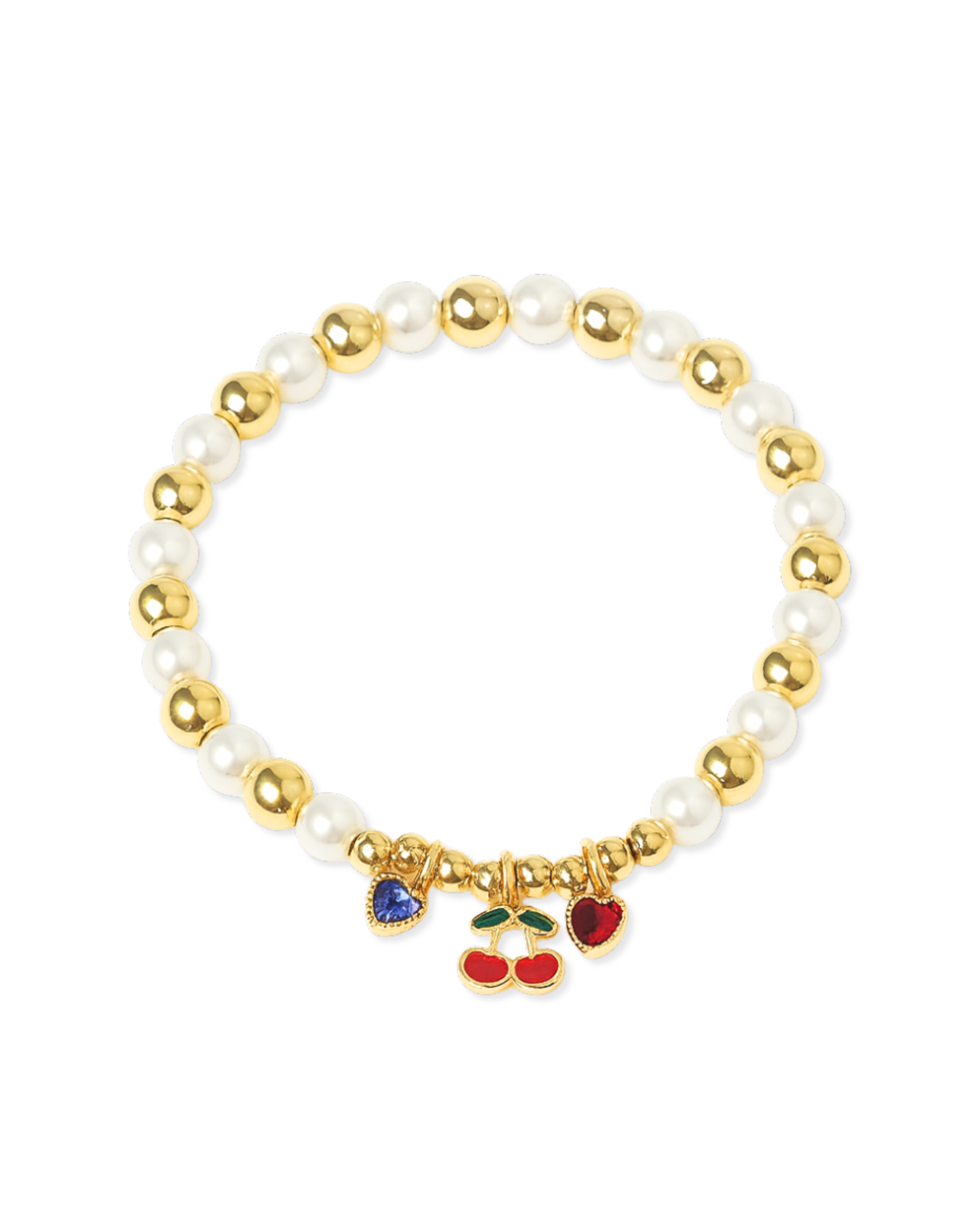 Cherry Pearl Bracelet